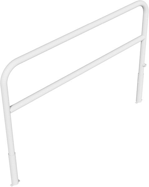 Schake Abweisebügel Ø 60mm herausnehmbar und drehbar mit Dreikantverschluss mit Knieholm, feuerverzinkt, Gesamtbreite: 2000 mm, 465_34F