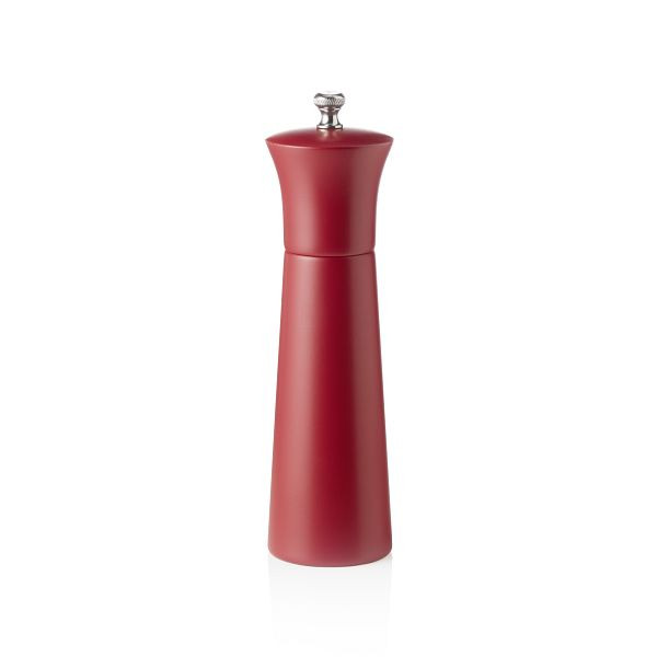 WAS Pfeffermühle Novel Mill in der Farbe rot, 20 cm Höhe, 2415020