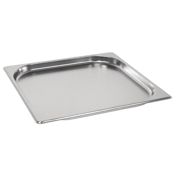 Vogue GN-Behälter Edelstahl 20mm GN2/3, Gastronormgrößen für maximale Kapazität, GM314