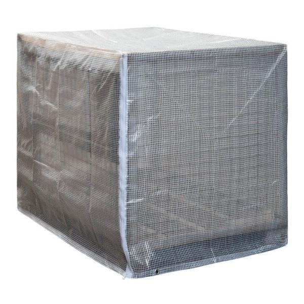 NOOR Palettenhaube LDPE 125 x 85 x 98cm (LxBxH) 120 g/m² ideal für Gitterboxen & Paletten, 0107-PALH-01