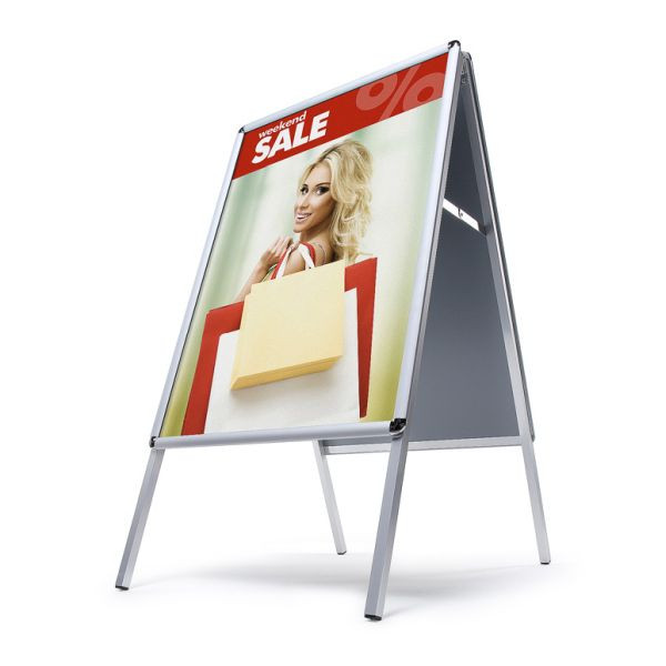 Showdown Displays Kundenstopper A2 (Rundecken - 25 mm), ZPA2R25