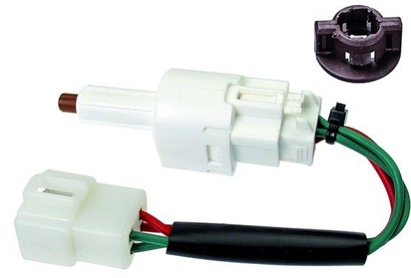 HELLA Bremslichtschalter, 4-polig, geschraubt, Wechselschalter, elektrisch, 6DD 008 622-981