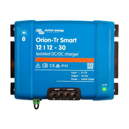 Victron Energy DC/DC Wandler Orion-Tr Smart 12/12-30 iso, 1-67-012615, ORI121236120