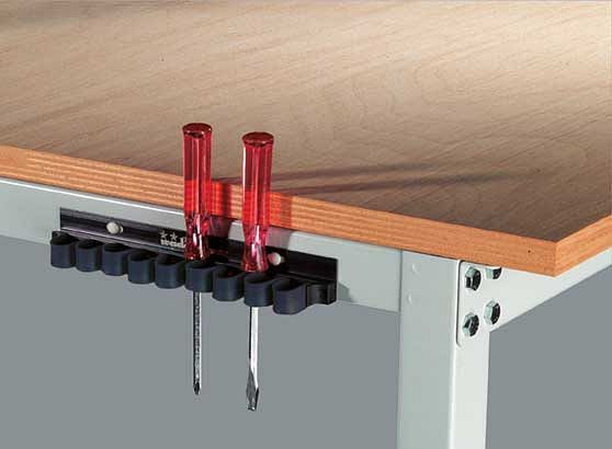 Manuflex Werkzeug-Klemmhalter UNIVERSAL und PROFI, BxHxT 300 x 30 x 40 mm, ZB3578