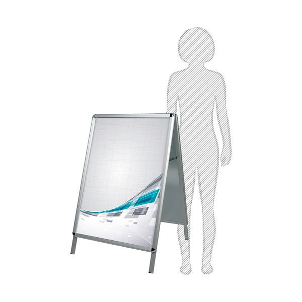 VKF Renzel Kundenstopper, 32mm Profil, Rondo - 700 x 1.000 mm, 50.0059.4