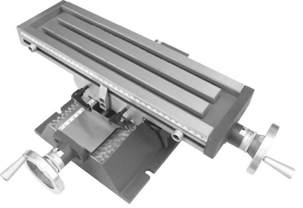 MACK Kreuztisch KT BASIC mit 2 Achsen, 500 x 180 mm, Präzisionsausführung, BAS-KT2-500UP