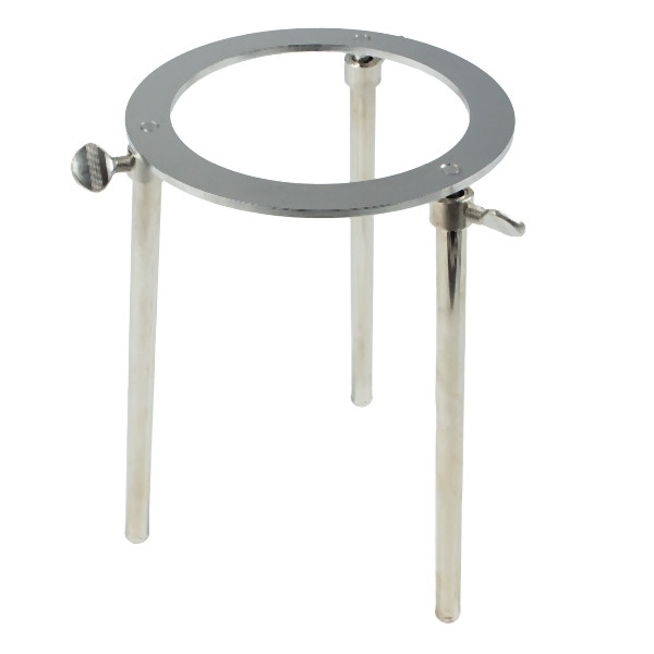 JUCHHEIM Dreifuß höhenverstellbar, Innendurchmesser 100 mm, Edelstahl, 00870