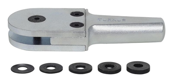 KUKKO Halter für Radschlagstempel, Typenhöhe: 2 - 6 mm, Stellenanzahl: 1, 332-100