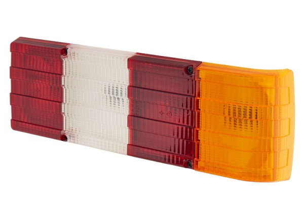 HELLA Heckleuchte - Glühlampe - 12V - Einbau/geschraubt - Lichtscheibenfarbe: mehrfarbig - Stecker: Flachstecker - rechts/links, 2SK 004 460-031