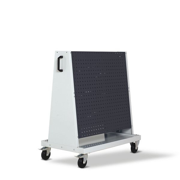bott perfo Rack plus mobil 4 Lochplatten BxTxH: 1000 x 650 x 1600 mm, RAL 7035/7016, 14026025.19