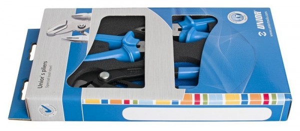 Unior Zangen-Set im Sichtkarton, 3-teilig, 624376
