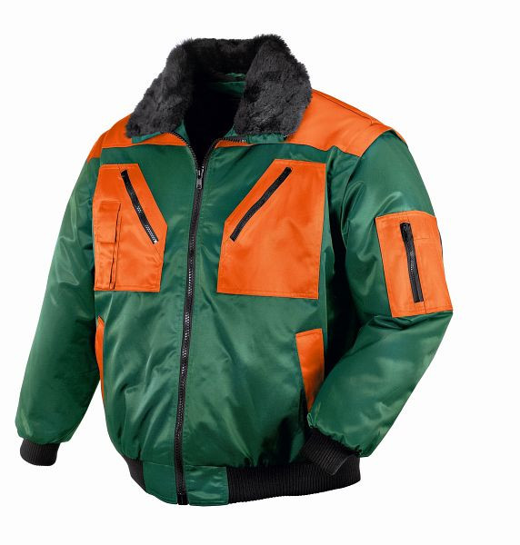 teXXor Piloten-Jacke OSLO, grün/orange, Größe: 4XL, 4178-4XL