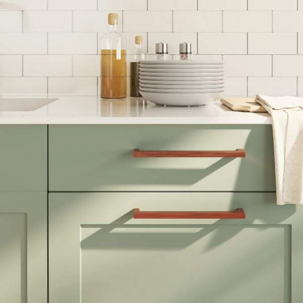 vidaXL Möbelgriffe 20 Stück Bronzen 224 mm Edelstahl, 3203664