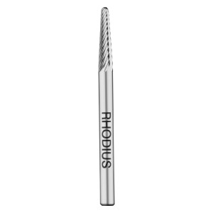 Rhodius TOPline HF L Hartmetall-Frässtift Form L, Schaftdurchmesser [mm]: 3, 305724