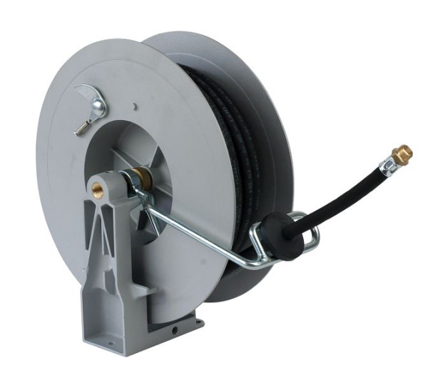 Rapid Automatischer Schlauchaufroller mit 8 m Schlauch DN 12, zur Wand-, Boden- oder Deckenmontage, 03 012