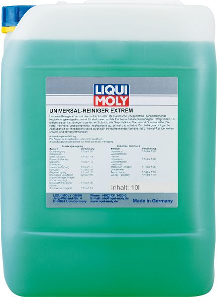LIQUI MOLY Universalreiniger extrem, Kanister Kunststoff, VE: 10 Liter, 21670