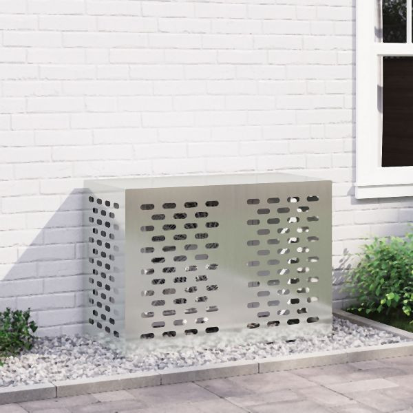 vidaXL Klimaanlagenabdeckung 100x50x70 cm Verzinkter Stahl, 865902