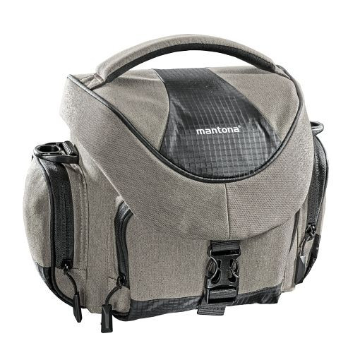 Mantona Premium Kameratasche taupe, 1021693, 4056929216936