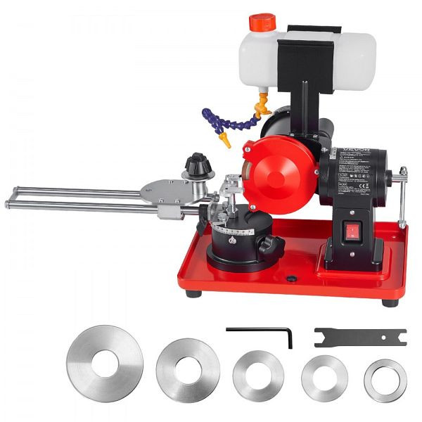 VEVOR 370W Sägeblattschärfgerät, 2890 U/min mit 125 mm Schleifscheibe, für 80-700 mm Sägeblätter, mit Wassertank, YXJPDMJSMHGD46ML4001V2