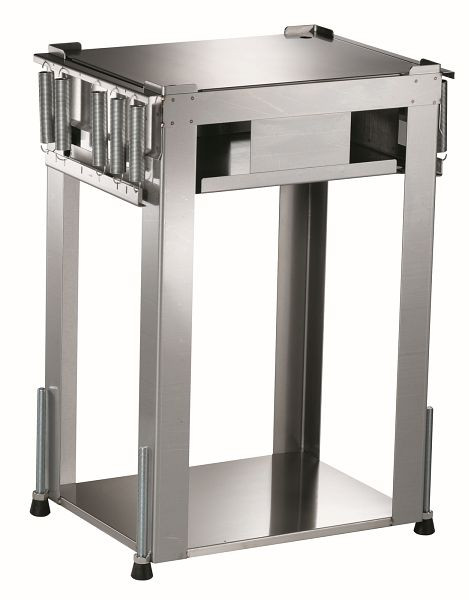 B.PRO CEB 47/36 Tablettspender zum Einbau von unten aus rostfreiem Edelstahl, 590023