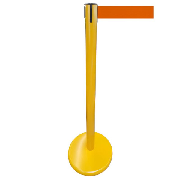 Stein HGS Personenleitsystem -P-LINE Future-, Metall/ gelb, orange, mit Sicherheitsverschluss (selbstlösend), 12795-2203