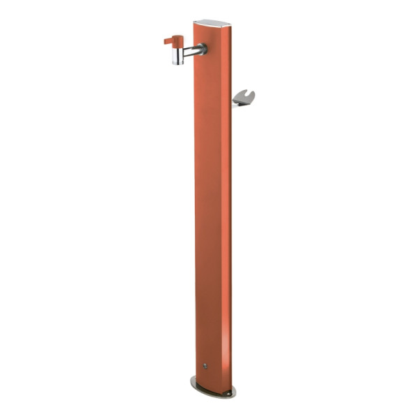 Aquapoint Totem ground, terracotta Wasserzapfstelle Premium als Gartenstele aus Aluminium, 73424T
