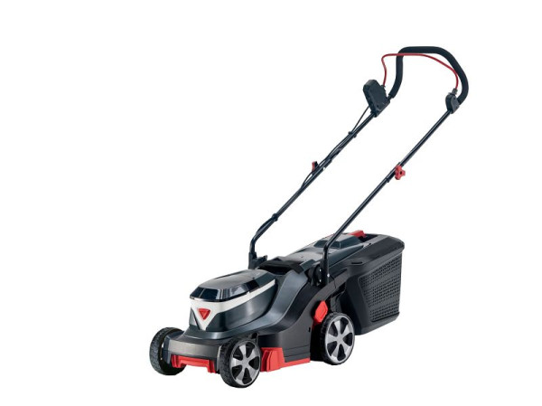 AL-KO 18 V Akku-Rasenmäher 3.22 Li Easy inkl. 2 Akkus und Ladegerät, Bosch Home And Garden kompatibel, 113857