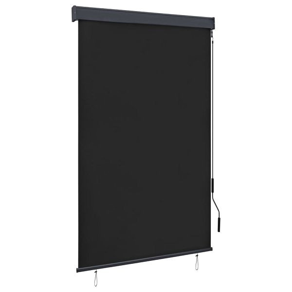 vidaXL Außenrollo 120 x 250 cm Anthrazit, Top-Qualität, 145964
