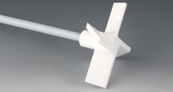 Bohlender Propeller-Rührwellen, vierflüglig Länge in mm: 350, Flügelmaße laut Abbildung A-B-C in mm: 50 - 18 - 4, C 484-18