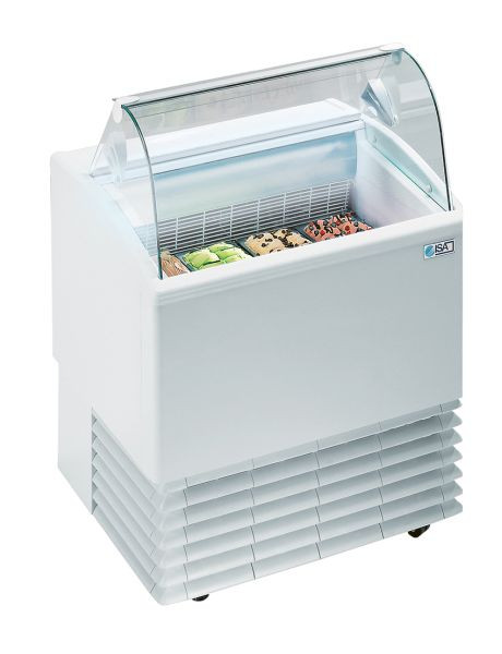 ISA Speiseeisvitrine ISETTA TP LX 4, steckerfertig, statische Kühlung, 4530231004001