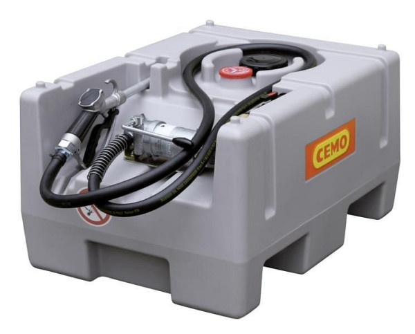 Cemo Dieseltank-Mobil Easy 125 L, Handpumpe und Zapfventil, 8915, 4052886085837