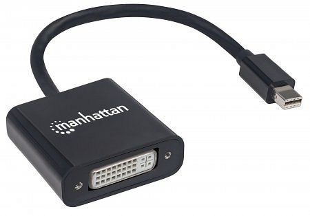 MANHATTAN Aktiver Mini-DisplayPort auf DVI-I-Adapter, 152549