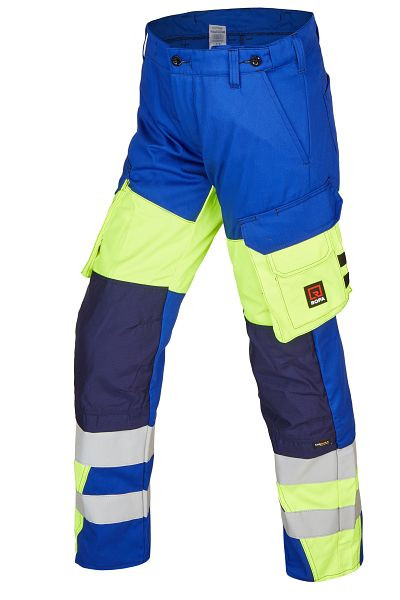 ROFA Bundhose 2499, Größe 23, Farbe 481-kornblau-leuchtgelb, 5702499-481-23