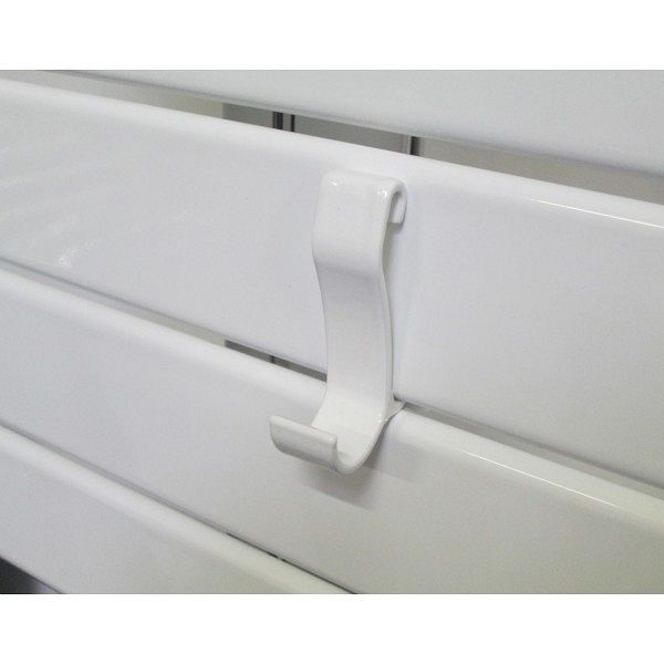 Sanotechnik Bademantelhaken für Flachröhre, Form 2, VE: 2 Stück, SZW02