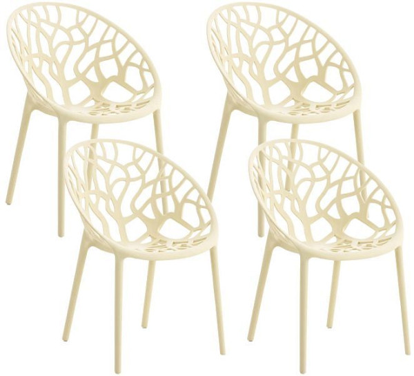 CLP Stuhl Hope, creme, VE: 4 Stück, 152598204, 4251380479511
