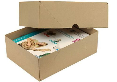TransPak Aufrichteschachtel, Mikrowellpappe, Innenmaß 305 x 215 x 100/100 mm, Q. 1.02E, VE: 20 Stück, 299465