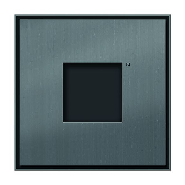 TCS Inputzmontageset aus Frontplatte flächenbündig und UP-Kasten für Serie AMI, für 1 AMI-Modul, 1-spaltig, ZAU2048-0030