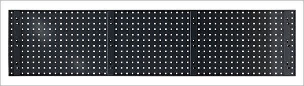 ADB Lochplatte, Maße: 1975x456mm, Farbe: grau, RAL 7016, 23095