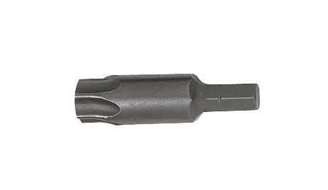 KS Tools Bit mit 8,0 mm Sechskantantrieb für Torx-Schrauben T60, 50mm lang, 150.1233