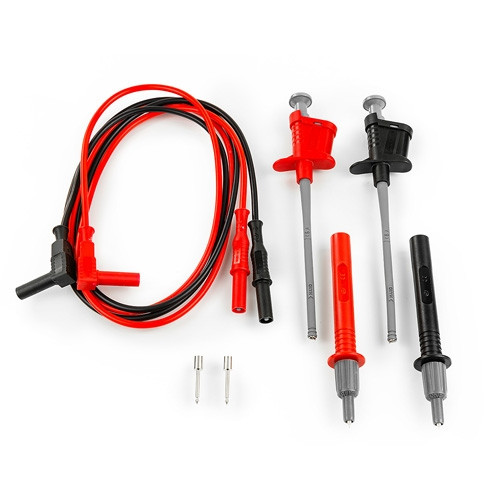 HT Instruments Messleitungssatz (2 Messleitungen, 2 Messspitzen, 2 Krokoklemmen), 1003040