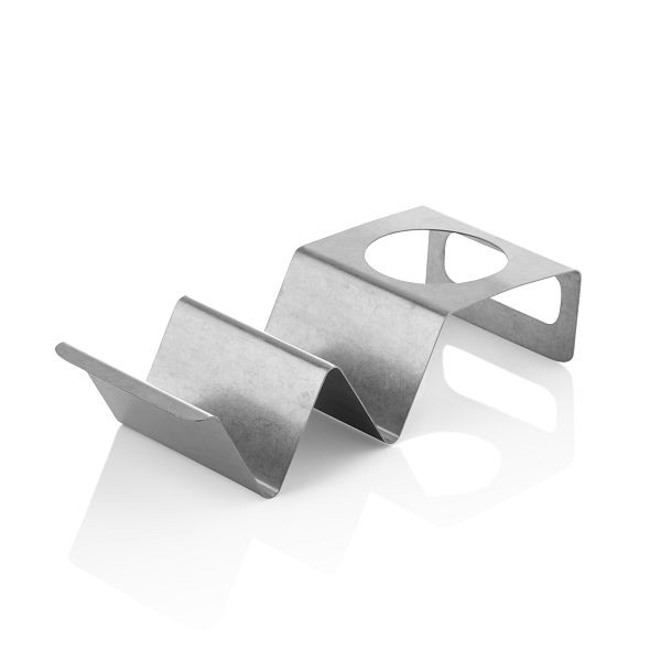 WAS Taccotaxi STEEL & STYLE HERITAGE, mit 2 Ablagen, 24 x 10 x 5 cm, Chromnickelstahl 18/8, 2071002