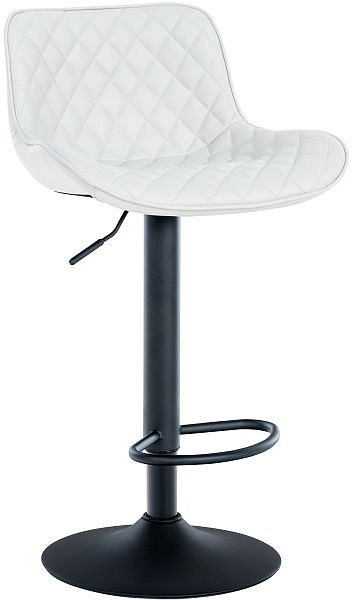 CLP Barhocker Minosa Kunstleder, weiß, 321056, 4251756480332