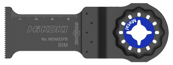 HiKOKI Multi tool Sägeblatt Metall BIM STARLOCK MSM32PB, 782714