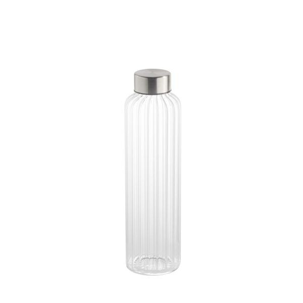 APS Trinkflasche EVERLINE - Glas, 0,5 Liter, Ø 6,5 cm, Höhe 23 cm, Schraubverschluss, 66951