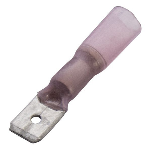 Haupa Flachstecker shrink 0,5-1,5 mm²/6,3x0,8, VE: 100 Stück, 363520