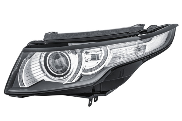 HELLA Bi-Xenon-Hauptscheinwerfer, für u.a. Range Rover Evoque (L538), CCC/ECE, für Rechtsverkehr, links, 1EL 354 806-051