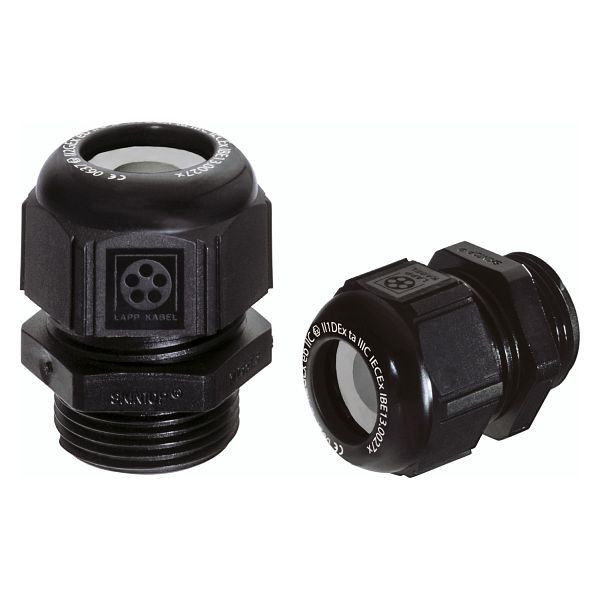 LAPP Kabelverschraubung SKINTOP® KR-M 12X1,5 ATEX PLUS, schwarz, VE: 50 Stück, 54115205