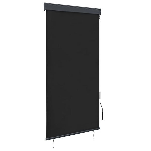 vidaXL Außenrollo 100 x 250 cm Anthrazit, Top-Qualität, 145958