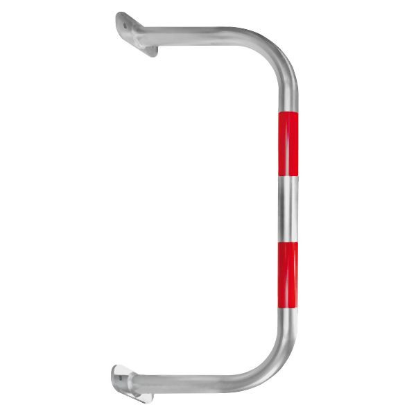 Moravia Wandschutzbügel SafeWall, feuerverzinkt, 1000 x 600 mm, zum Aufdübeln, 327817