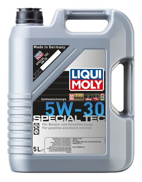 LIQUI MOLY HC-Leichtlauföl Special Tec 5W-30, Kanister Kunststoff, VE: 5 Liter, 1164